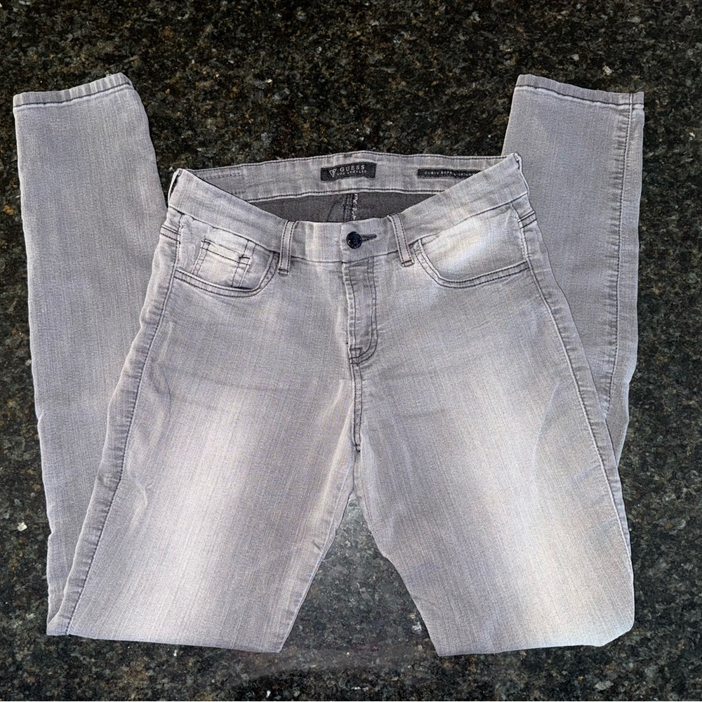 Guess Light Gray Women's Skinny Jeans